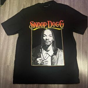 Snoop Dogg Graphic Black T-Shirt